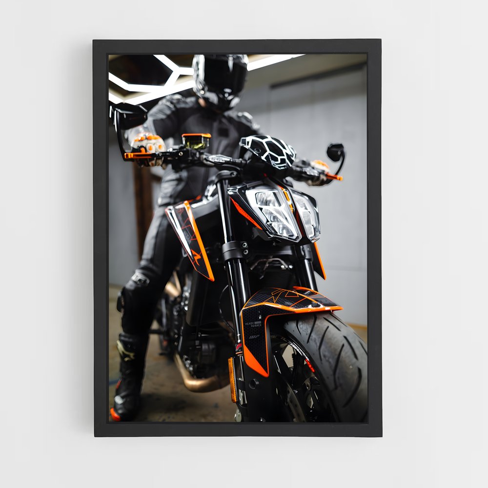 Poster 790 Duc Souverain – affiche KTM Moto (vue 2)